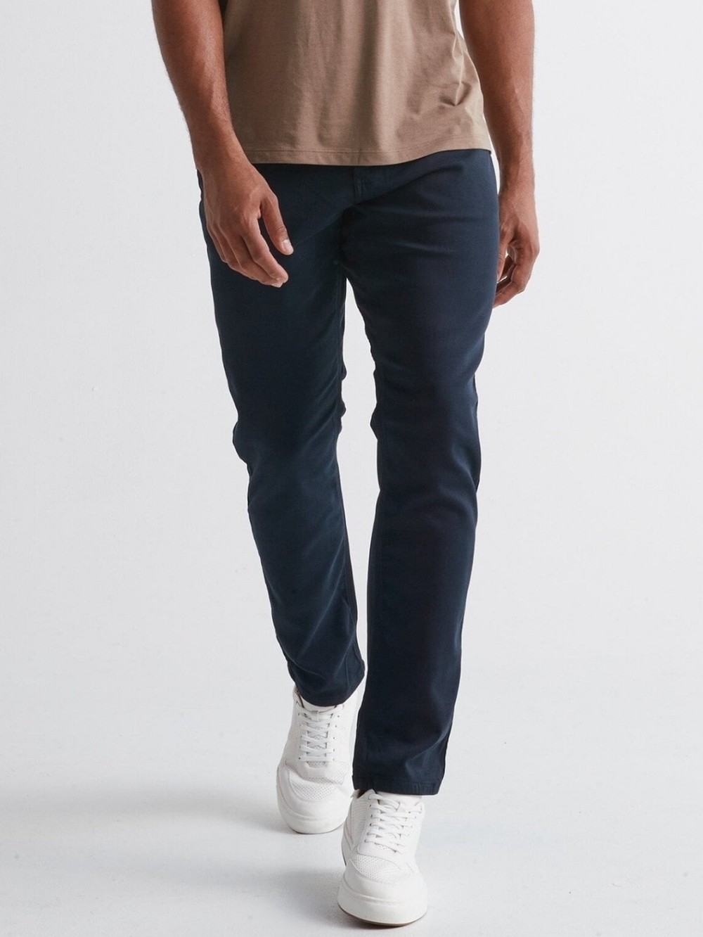 DU/ER No Sweat Pants Size 34 Navy Blue Chino